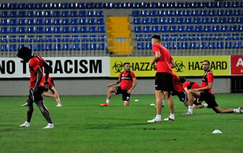 «Qəbələ» «İnter»lə matçın hazırlığına start verdi