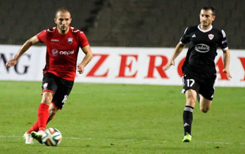 «Qarabağ»-«Qəbələ» matçı fotolarda