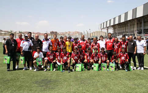 «Qəbələ» U-14 gümüş medallara sahib oldu - Fotoreportaj