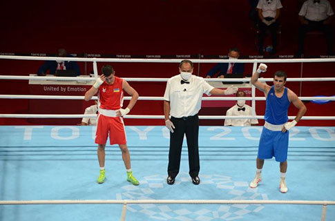 Cavid Çələbiyev Olimpiya Oyunlarına qələbə ilə başladı