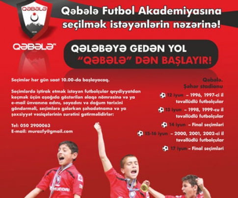 Qələbəyə gedən yol “Qəbələ”dən başlayır!!!