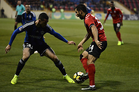 «Qəbələ» - «Qarabağ» matçı fotolarda