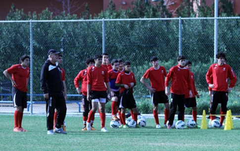 «Qəbələ» «Antalyaspor»la oyuna hazırlaşır - Fotoreportaj