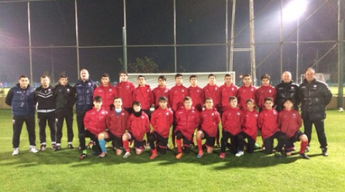 U-15-in Antalyada ikinci sınağı