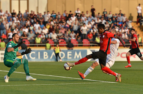 «Qəbələ» - «Dinamo» matçı fotolarda