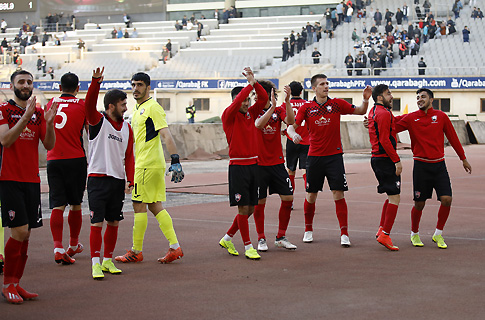 «Qarabağ» - «Qəbələ» oyunu fotolarda 