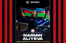 “Qəbələ”nin döyüşçüsü dünya çempionu oldu