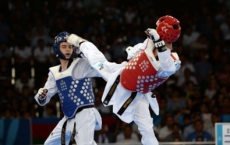 Taekvondoçumuz medalın bir addımlığında büdrədi