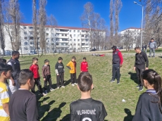Məktəblilərlə görüş keçirildi - Fotoreportaj