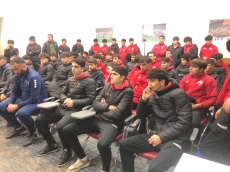 “Qəbələ” Futbol Akademiyası üçün antidopinq maarifləndirmə seminarı - Fotoreportaj