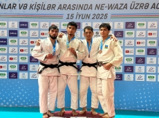 Cüdoçumuzdan qızıl medal