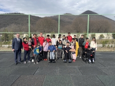 “Qəbələ” Uşaq Reabilitasiya Mərkəzində görüş keçirdi - Fotoreportaj