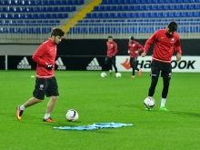 Training for match Saint-Etienne-02.11.2016