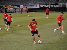 Panathinaikos - Gabala open training