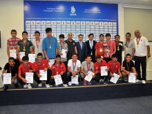 U-16. Champions of 2012-2013 season. Awarding ceremony. 19.06.2013