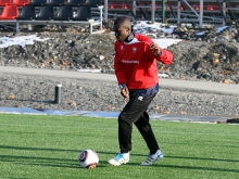 Kamanan in his first training in Gabala - Photoreview