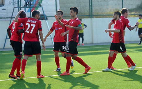 First team beating Sumgayit 2-0