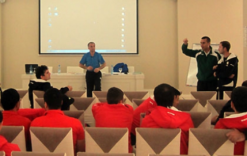 Referees held seminar in Gabala