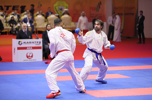 Aghayev won Karate 1 in Dubai