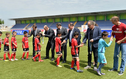 Gabala U10 winning silver medals - Photogallery