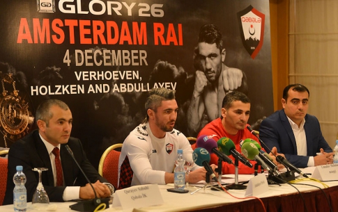 Abdullayev to fight in Glory World Series