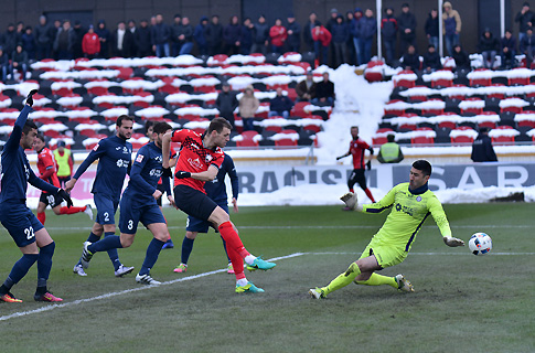 Gabala-Sumgayit match in photos