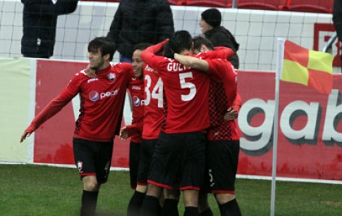 Gabala winning over champion