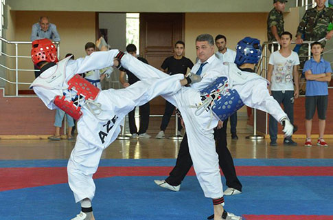 Gabala won taekwondo cup