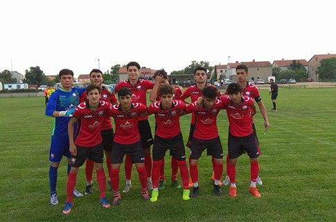 U17 reached to round of 8 in Croatia