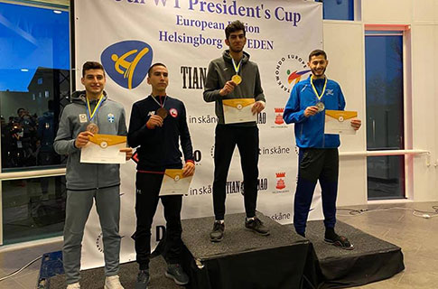 Aghayev won gold in Switzerland