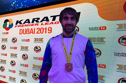 Aghayev hit bronze of Dubai Karate 1 Premier League 2019