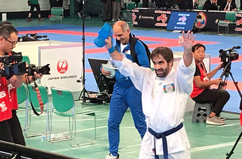 Rafael Aghayev reached to final of Karate1 Premier League in Tokyo