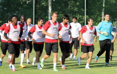 Gabala prepearing against Inter, Sunday