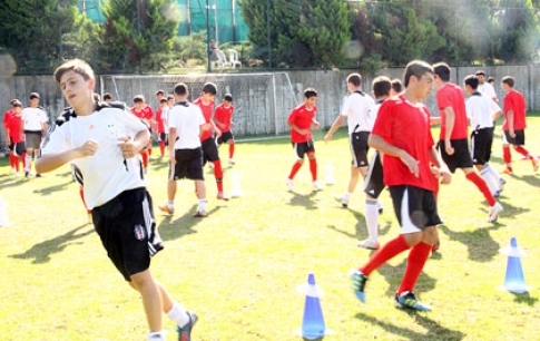 Gabala training with Besiktas