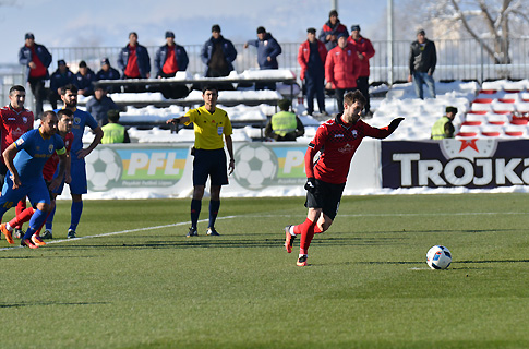 Gabala-Kapaz match in photos