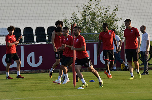 Gabala training for season's league first tie