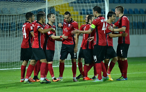 Gabala-Kapaz match in photos