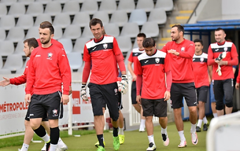 Gabala finalizing against Lille - Photos