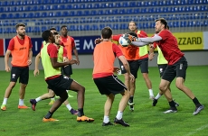 Gabala finalizing against Jagiellonia - Photos