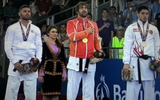 Rafael hitting gold with 2nd medal for Gabala