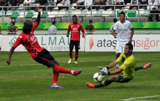 Kamanan opened scoring, Gabala took a point