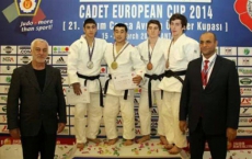 Bronze medal in European Judo Cadets Championship