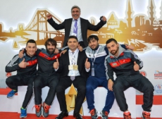 Gabala”s 2 karate fighters hit gold medals