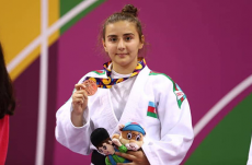 Gulshan Bashirova won bronze of 15th Baku European Youth Summer Olympics