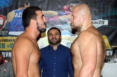 Press conference ahead of KB-75 vs. Gabala boxing match in Ukraine - Photos