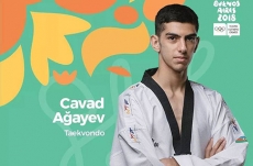 Javad Aghayev won taekwondo bronze of 2018 Summer Youth Olympics