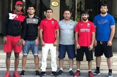 Gabala boxers training in Antalya