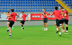 Gabala training against Lille