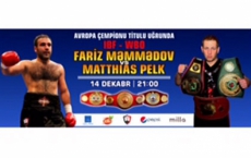 Fariz Mammadov against Matthias Pelk - PRESS-RELEASE