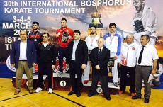 Niyazi Aliyev won 30th International Bosphorous Karate Tournament in Istanbul